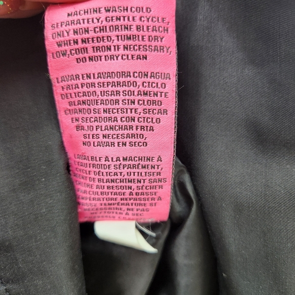 Betsey Johnson Black Utility Jacket for Women Light Weight XS - Picture 16 of 16